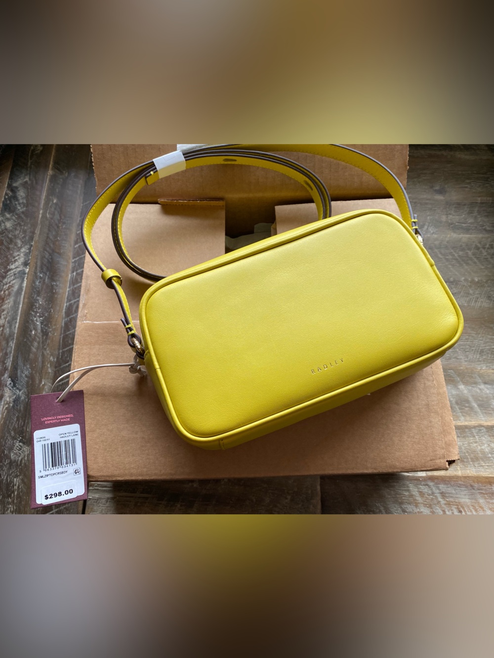 Radley London Leather Crossbody Bag